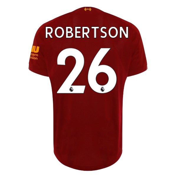 Camiseta Liverpool NO.26 Robertson Primera equipación 2019-2020 Rojo